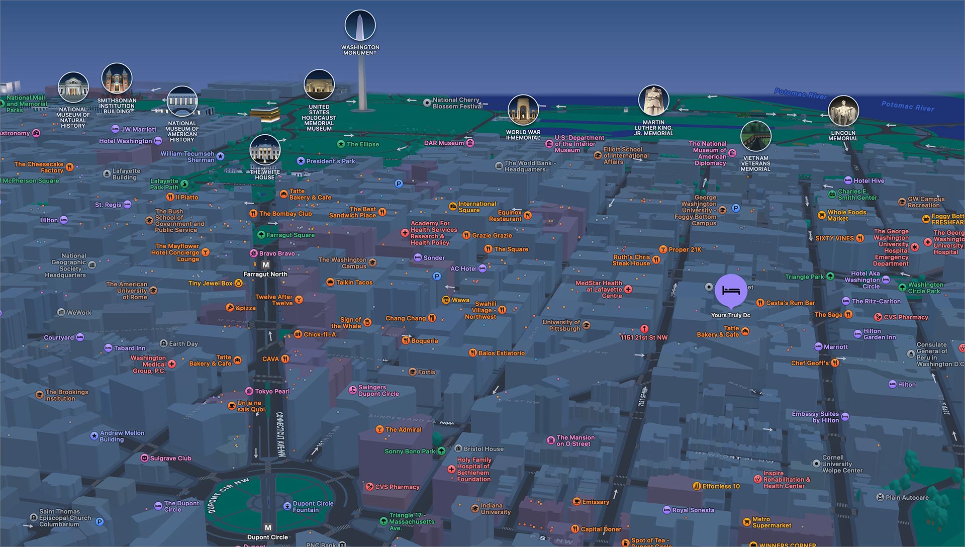 Washington, D.C. places